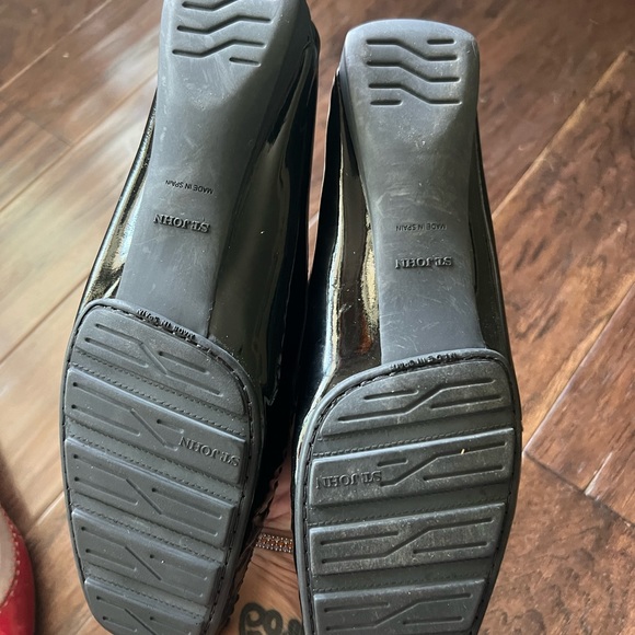 St. John patent leather loafers EUC ✨ is not missing charm - they come this way! - Picture 4 of 4